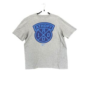 Nike Men's The Athletic Dept. T Shirt Size XL‎ - Gray - Loose Fit - Short Sleeve